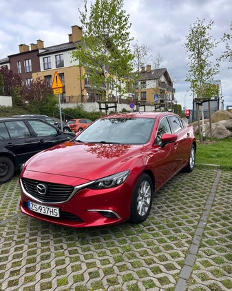 Mazda 6 cena 83000 przebieg: 90000, rok produkcji 2017 z Szczecin małe 16